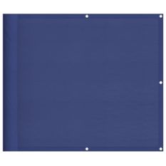 Écran de balcon bleu 90x1000 cm 100% polyester oxford