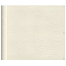 Écran de balcon crème 90x700 cm 100% polyester oxford