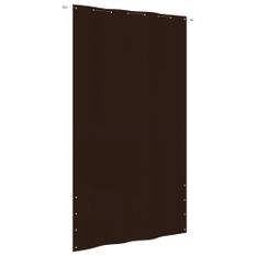 Écran de balcon Marron 160x240 cm Tissu Oxford