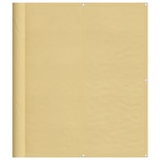 Écran de balcon sable 120x700 cm 100% polyester oxford