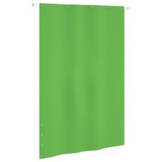 Écran de balcon Vert clair 160x240 cm Tissu Oxford