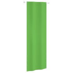 Écran de balcon Vert clair 80x240 cm Tissu Oxford