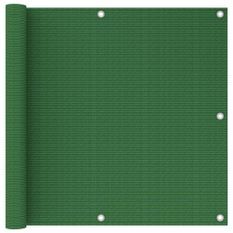 Écran de balcon Vert clair 90x300 cm PEHD