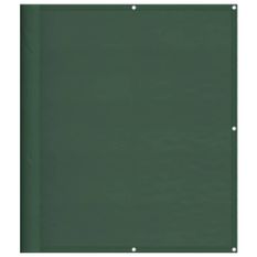 Écran de balcon vert foncé 120x1000 cm 100% polyester oxford