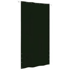 Écran de balcon Vert foncé 140x240 cm Tissu Oxford