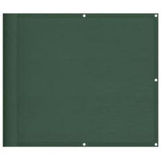 Écran de balcon vert foncé 90x1000 cm 100% polyester oxford