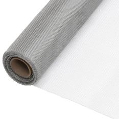 Écran en treillis Acier inoxydable 100x2000 cm Argenté