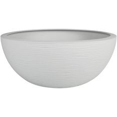 EDA PLASTIQUE - Pot vasque Graphit'Up Ø 40 - 14,9L - Blanc cérusé