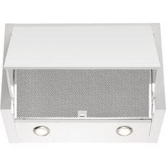 ELECTROLUX LFE116W-Hotte escamotable-Evacuation / Recyclage-730 m3 air max / h en intensif-71 dB max-3 vitesses+1-L 60 cm-Inox
