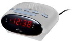 Elite Radiosveglia A Corrente - Argento - Electric Radio Alarm Clock - Silver DV-985_S