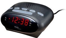 Elite Radiosveglia A Corrente - Nero - Electric Radio Alarm Clock - Black DV-985_B
