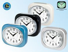 Elite Sveglia Analogica Bianca / White Alarm Clock ST 5200W