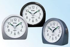 Elite Sveglia Analogica Nera / Black Alarm Clock T 1923B