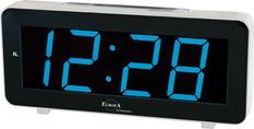 Elite Sveglia Led A Corrente (cavetto Usb E Spina Inclusi) - Argento - Led Alarm Clock Powered By Electricity (usb Cable And Plug Included) - Silver DV640_S
