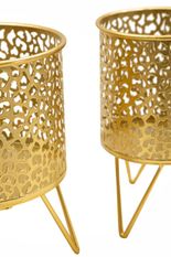 Ensemble de 2 porte-vases piny cm ø 16x20-13x20