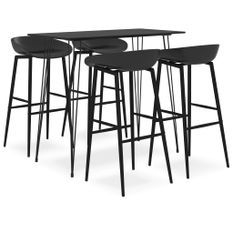 Ensemble de bar 5 pcs Noir 6