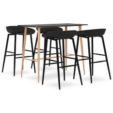 Ensemble de bar 5 pcs Noir 14