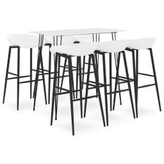 Ensemble de bar 7 pcs Blanc 15