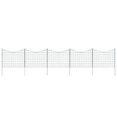 Ensemble de clôture voûtée plus basse d'étang 77,5x64 cm Vert