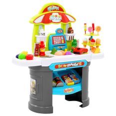 Ensemble de magasin de jeu pour enfants 51 pcs 68x25x67,5 cm
