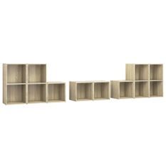 Ensemble de meubles TV 8 pcs Chêne sonoma 2