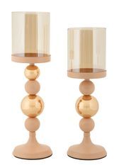Ensemble de porte-bougies 2 pièces cm ø10x32-10x36