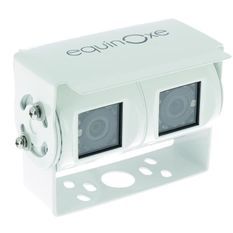 EQUINOXE Caméra de recul - Filaire double - Blanc