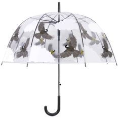 Esschert Design Parapluie 81 cm 2 oiseaux sur chaque côté TP274