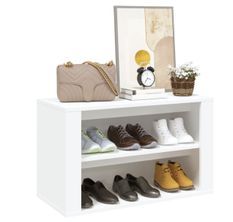 Étagère à chaussures 2 niveaux Padela – Praticité et élégance pour un intérieur bien rangé