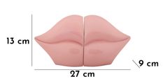 étagère à livres bouche cm 27x9x13
