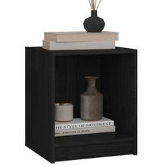 Étagère avec niche ou table de chevet en bois de pin massif - Élégance et praticité au quotidien