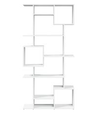 Étagère bibliothèque originale en bois 9 compartiments ouverts 92 cm – Modèle Klaxia