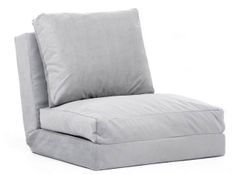 Fauteuil convertible multipositions velours TALYA - 1 ou 2 places