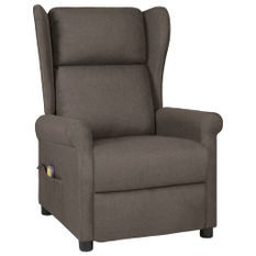 Fauteuil de massage Marron Tissu