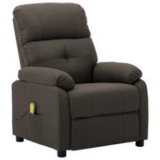 Fauteuil de massage Taupe Tissu 2