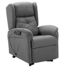 Fauteuil de relaxation et releveur électrique 2 moteurs tissu Kalone