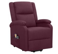 Fauteuil de relaxation relevable électrique en tissu Lonka