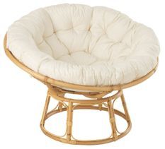 Fauteuil en rotin CELINE – Style bohème et confort naturel