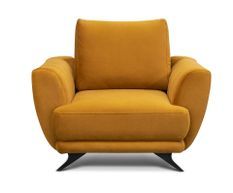 Fauteuil en tissu MAGY – Moderne & résistant