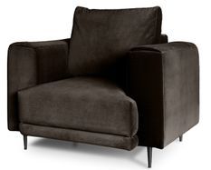 Fauteuil en velours DAVINA - Douceur luxueuse