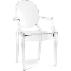Fauteuil moderne transparente ELIZA