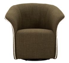 Fauteuil pivotant Siena vert design moderne élégant