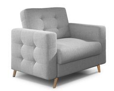 Fauteuil tissu ANSKA