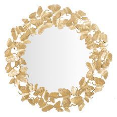 Feuille de miroir ronde cm ø 87x2,5