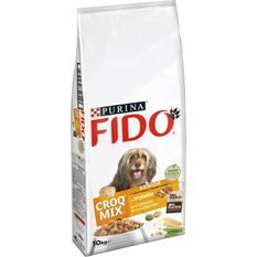 FIDO Croquettes aux viandes, céréales et légumes - Pour chien sénior - 10 kg