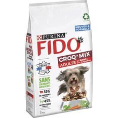 FIDO Crox'Mix Boeuf, Légumes - Pour chien - 3 kg