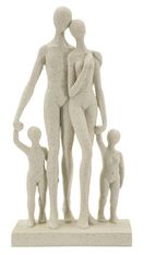 Figurine familiale stones, 16 x 8 x 30,5 cm