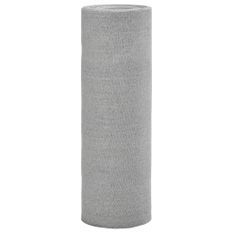 Filet brise-vue gris clair 1,2x10 m PEHD 195 g/m²