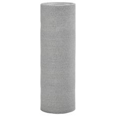 Filet brise-vue gris clair 1,5x10 m PEHD 150 g/m²