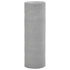 Filet brise-vue gris clair 1,5x10 m PEHD 75 g/m²